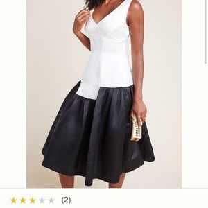 Natasha drop waist midi dress